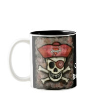 Valentine Pirate Coffee Mug
