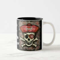 Valentine Pirate Coffee Mug by jamiecreates1 Valentine Pirate Coffee Mug