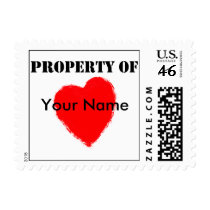 Valentine Property of postage
