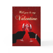 Valentine Proposal Commitment Card