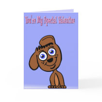Valentine Puppy Card cards