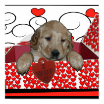VALENTINE PUPPY - I WUF YOU! (I LOVE YOU) POSTER posters