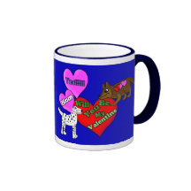 Valentine Pups Mug