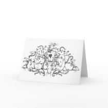 Valentine Rat Pile cards by Drusilla Valentine Rat Pile cards