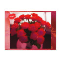 Valentine Red Roses II Postcard - Customizable