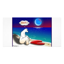 VALENTINE REJECTION PERSONALIZED PHOTO CARD