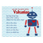 Valentine Robots Bop Personalized Invite