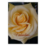 Valentine Rose-with poetry Card