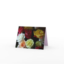 Valentine Roses Note Card