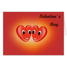 Valentine`s Day Greeting Card
