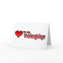 Valentine’s Day Seventies Retro Greeting Card