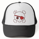 Valentine Skully Trucker Hat