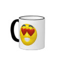 Valentine Smiley Mug mug