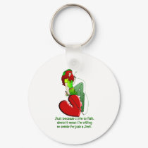 VALENTINE SORRY NO JERK keychains