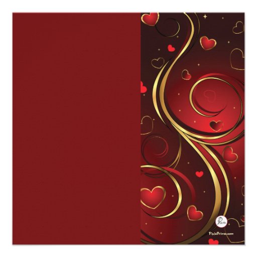 Valentine Splash Invitation