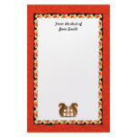 Valentine squirrels 1 stationery design
