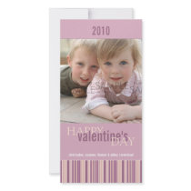 Valentine Stripes :: Valentine's Day Photocard
