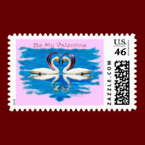 Valentine Swan Collection postage