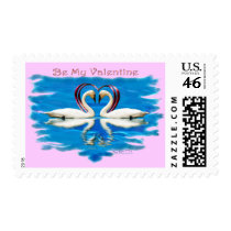 Valentine Swan Collection Stamp