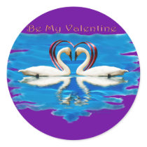 Valentine Swan Collection stickers by RavenSpiritPrints Valentine Swan Collection stickers