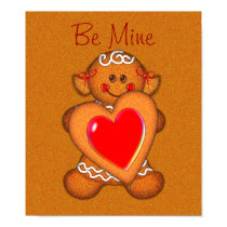 VALENTINE SWEETHEART GIRL by SHARON SHARPE posters