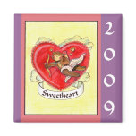 Valentine Tattoo Magnet 2009