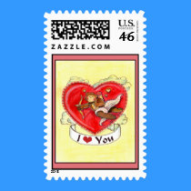 Valentine Tattoo Stamp