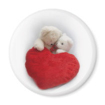 Valentine Teddy Bears magnets