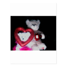 valentine teddy bears Photo 9693 Postcards