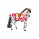 Valentine the Parade Horse Postcard