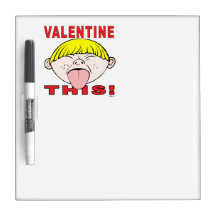 Valentine This!  Boy Dry Erase Whiteboards