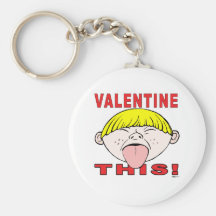 Valentine This!  Boy Keychain