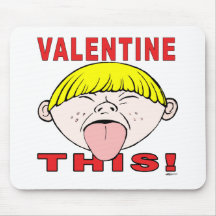 Valentine This!  Boy Mousepads