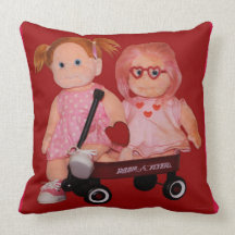 Valentine Time Throw Pillows