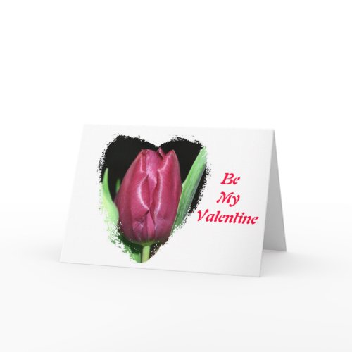 Valentine Tulip card