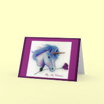 Valentine Unicorn Cards
