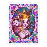 VALENTINE VENETIAN MASQUERADE PARTY CANVAS PRINTS
