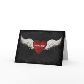 Valentine Wings Card