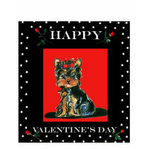 Valentine Yorkie Poo t-shirts by Art_by_Joanne Valentine Yorkie Poo t-shirts
