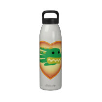 Valentine's Alligator Bottle Drinking Bottle