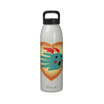 Valentine's Angel bottle Reusable Water Bottles