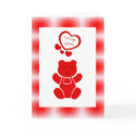 Valentines Bear Card