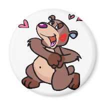 Valentines Bear magnets