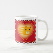 Valentine's Bear mug
