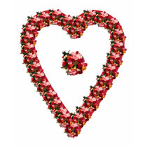 VALENTINES BOUQUET HEART t-shirts by KABSANNIE VALENTINES BOUQUET HEART t-shirts
