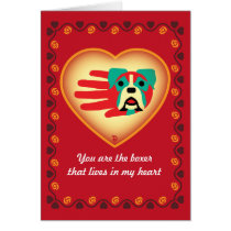 Valentine's Boxer card