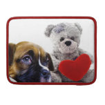 Valentine's boxer puppy sleeves for macbook pro