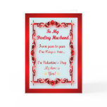 VALENTINE'S CARD TO HUSBAND