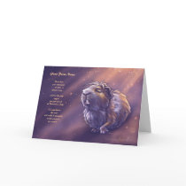 Valentine's Card with Singing Guinea Pig