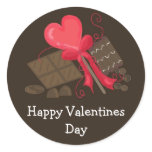 Valentines Chocolate Treats Stickers